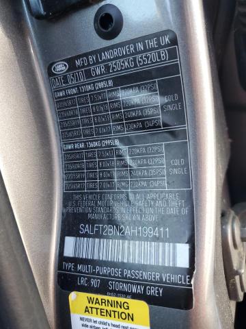 SALFT2BN2AH199411 - 2010 LAND ROVER LR2 HSE TECHNOLOGY GRAY photo 13