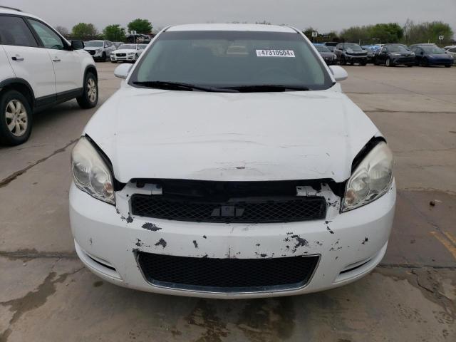 2G1WG5E31D1241672 - 2013 CHEVROLET IMPALA LT WHITE photo 5