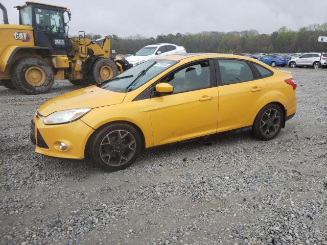 1FAHP3F27CL447362 - 2012 FORD FOCUS SE GOLD photo 1