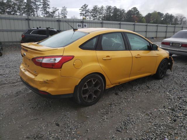 1FAHP3F27CL447362 - 2012 FORD FOCUS SE GOLD photo 3