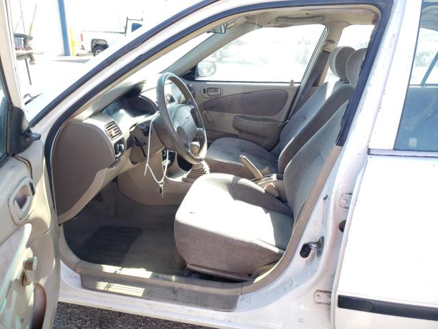 1Y1SK52881Z440236 - 2001 CHEVROLET GEO PRIZM BASE WHITE photo 7