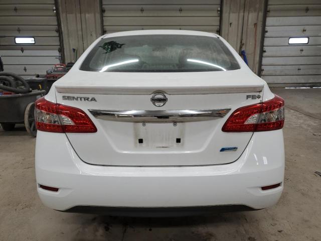 3N1AB7AP5FY342211 - 2015 NISSAN SENTRA S WHITE photo 6