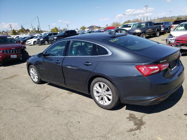 1G1ZF5SU4KF210984 - 2019 CHEVROLET MALIBU HYBRID TEAL photo 2