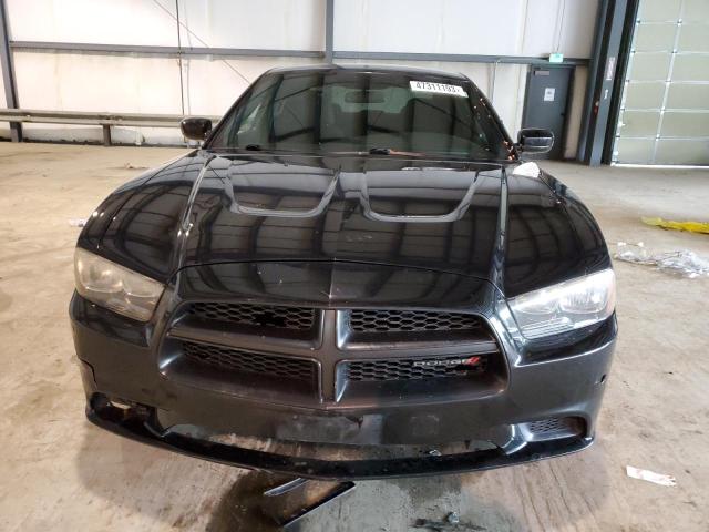 2C3CDXAGXCH316287 - 2012 DODGE CHARGER POLICE BLACK photo 5