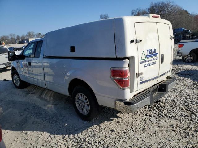 1FTVX1CT6EKD34011 - 2014 FORD F150 SUPER CAB WHITE photo 2