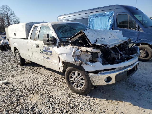 1FTVX1CT6EKD34011 - 2014 FORD F150 SUPER CAB WHITE photo 4