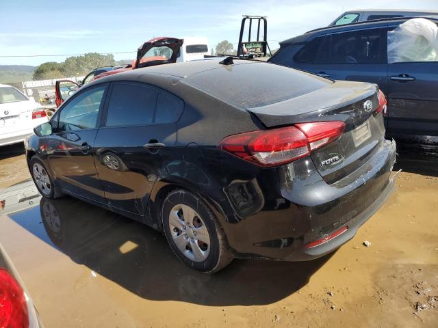 3KPFK4A72HE043409 - 2017 KIA FORTE LX BLACK photo 2