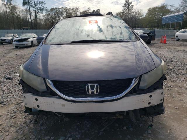 19XFB2F96FE014975 - 2015 HONDA CIVIC EXL ნაცრისფერი ფოტო 5