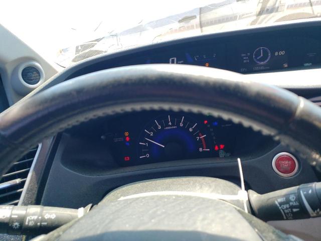 19XFB2F96FE014975 - 2015 HONDA CIVIC EXL ნაცრისფერი ფოტო 9