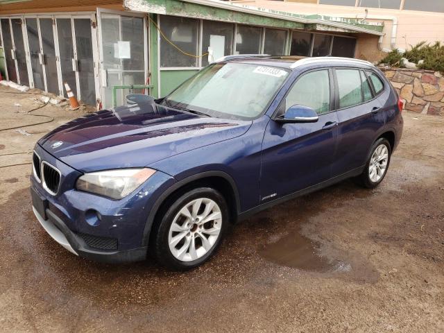 WBAVL1C58EVY11739 - 2014 BMW X1 XDRIVE28I BLUE photo 1