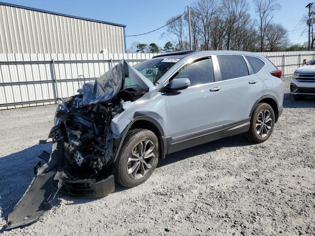 7FARW2H85NE037635 - 2022 HONDA CR-V EXL GRAY photo 1