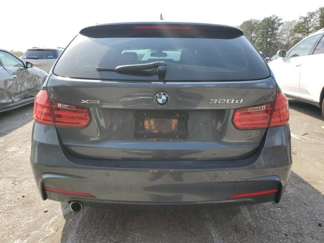 WBA3K5C5XFK547475 - 2015 BMW 328 D XDRIVE GRAY photo 6