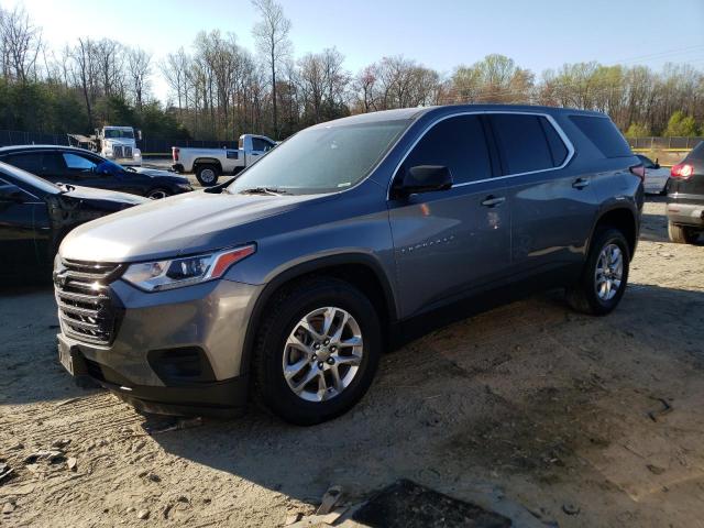 1GNERFKW7LJ271370 - 2020 CHEVROLET TRAVERSE LS GRAY photo 1