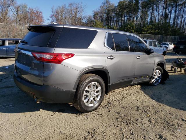 1GNERFKW7LJ271370 - 2020 CHEVROLET TRAVERSE LS GRAY photo 3