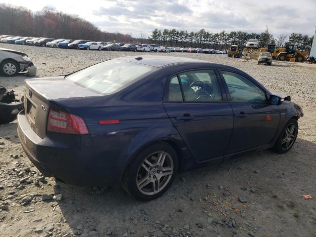 19UUA66228A000759 - 2008 ACURA TL BLUE photo 3