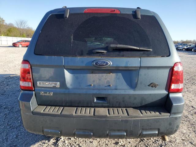 1FMCU0D73CKA20319 - 2012 FORD ESCAPE XLT BLUE photo 6