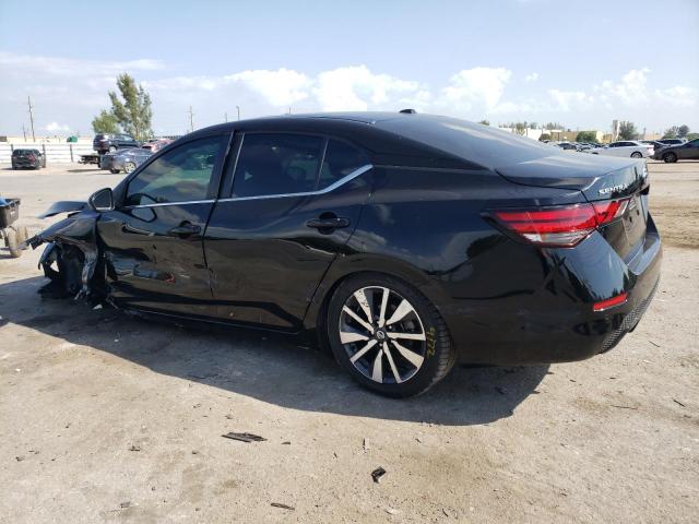 3N1AB8CV8NY313723 - 2022 NISSAN SENTRA SV BLACK photo 2