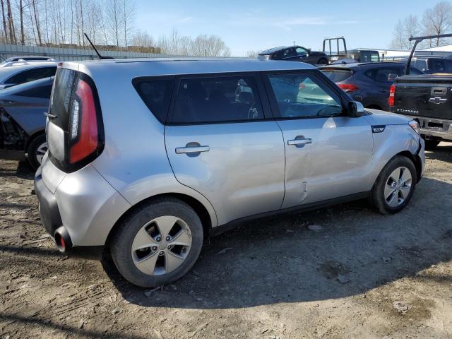 KNDJN2A25F7756621 - 2015 KIA SOUL SILVER photo 3