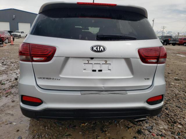 5XYPGDA58KG482788 - 2019 KIA SORENTO LX SILVER photo 6