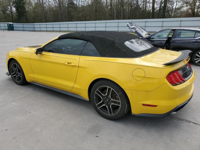 1FA6P8TH5F5341983 - 2015 FORD MUSTANG YELLOW photo 2