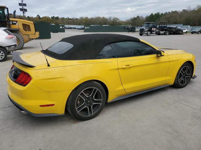 1FA6P8TH5F5341983 - 2015 FORD MUSTANG YELLOW photo 3