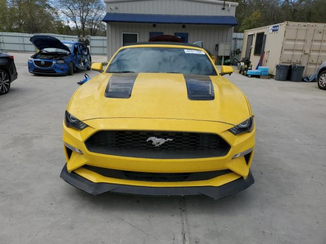 1FA6P8TH5F5341983 - 2015 FORD MUSTANG YELLOW photo 5