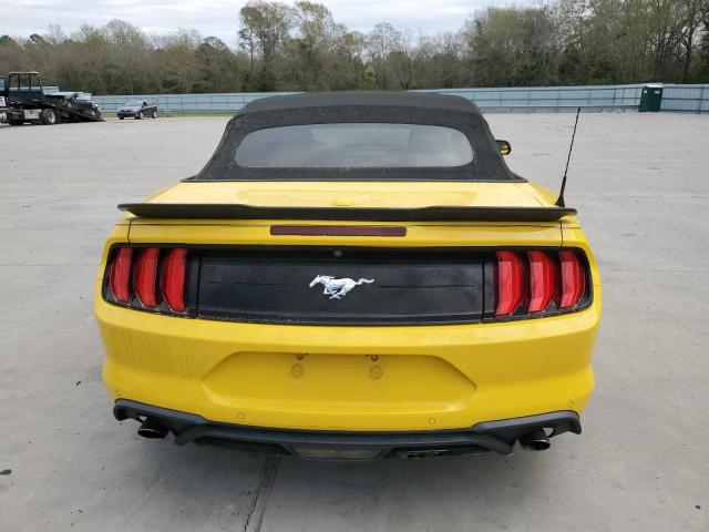 1FA6P8TH5F5341983 - 2015 FORD MUSTANG YELLOW photo 6