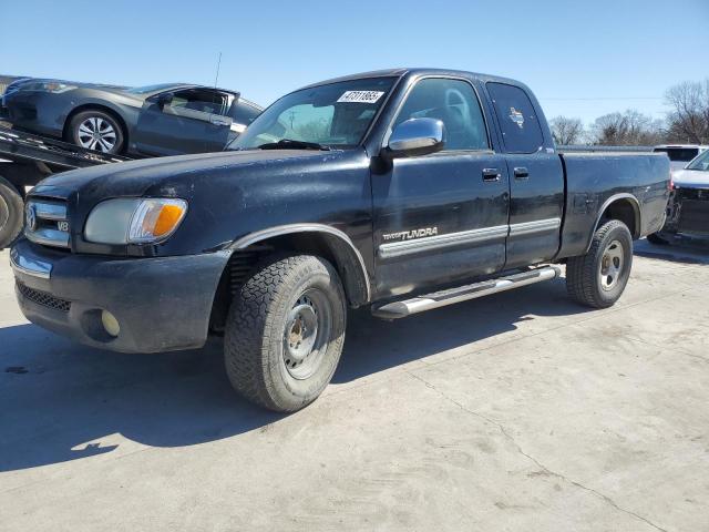 5TBRT34193S424693 - 2003 TOYOTA TUNDRA ACCESS CAB SR5 BLACK photo 1