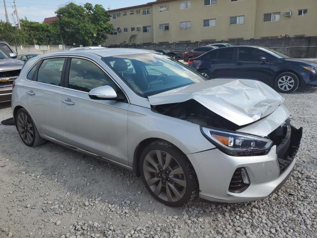 KMHH55LC5JU071403 - 2018 HYUNDAI ELANTRA GT SPORT SILVER photo 4