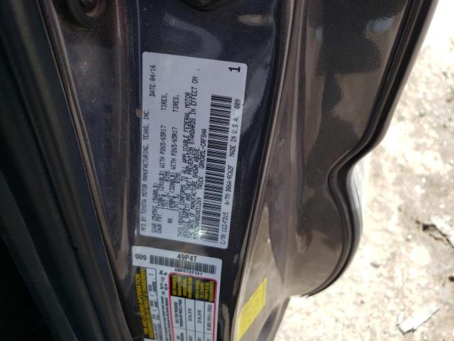 5TFSZ5AN0GX031269 - 2016 TOYOTA TACOMA ACCESS CAB გრაფიტი ფოტო 12