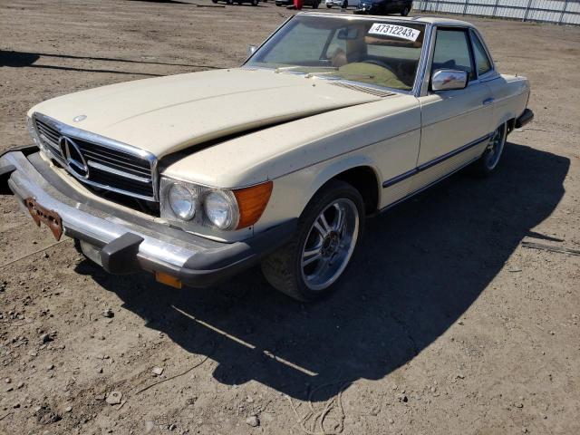 10704412039956 - 1977 MERCEDES-BENZ SL 450 CREAM photo 1