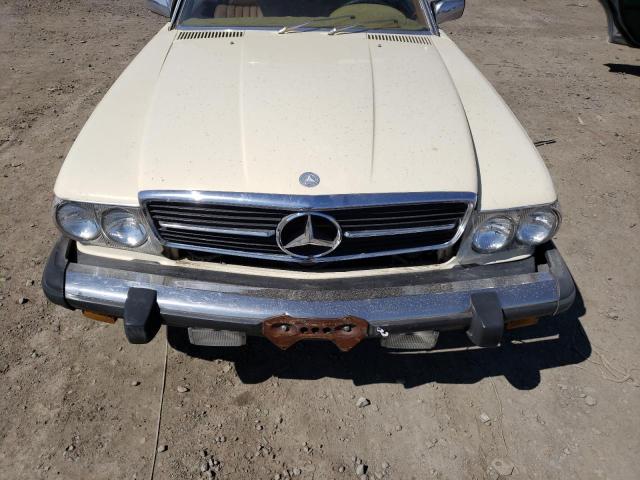 10704412039956 - 1977 MERCEDES-BENZ SL 450 CREAM photo 11