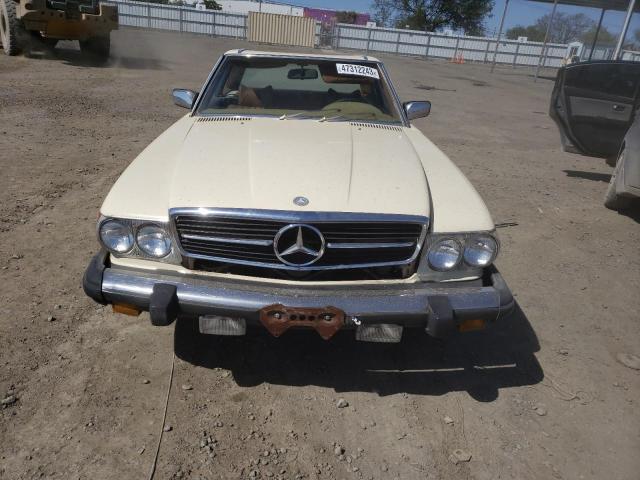 10704412039956 - 1977 MERCEDES-BENZ SL 450 CREAM photo 5