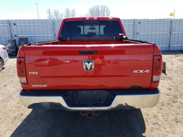 1D7RV1CT7BS577089 - 2011 DODGE RAM 1500 RED photo 6