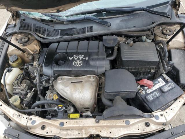 4T4BF3EK7AR056421 - 2010 TOYOTA CAMRY BASE GOLD photo 11