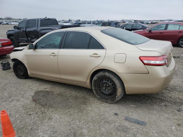 4T4BF3EK7AR056421 - 2010 TOYOTA CAMRY BASE GOLD photo 2