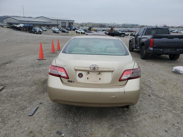 4T4BF3EK7AR056421 - 2010 TOYOTA CAMRY BASE GOLD photo 6