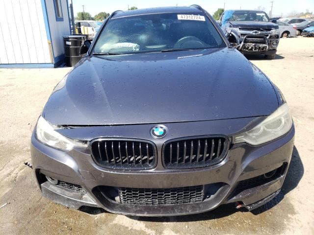 WBA3G7C50EF186228 - 2014 BMW 328 XI GRAY photo 5