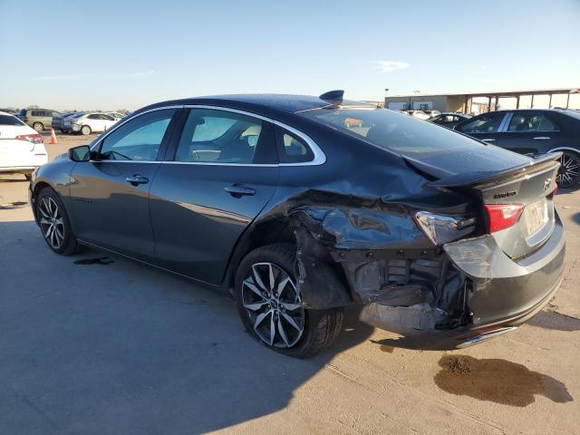 1G1ZG5ST4MF014356 - 2021 CHEVROLET MALIBU RS GRAY photo 2