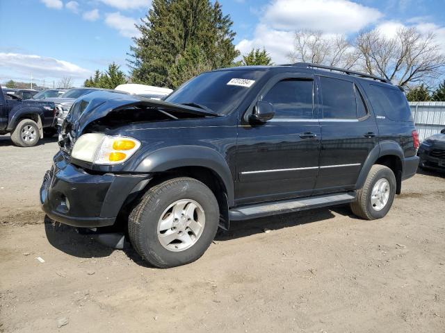 5TDBT48A81S024520 - 2001 TOYOTA SEQUOIA LIMITED BLACK photo 1