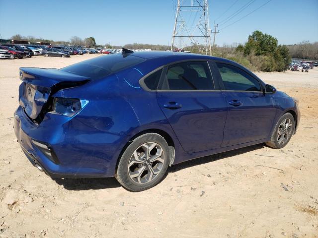 3KPF24AD3LE239213 - 2020 KIA FORTE FE BLUE photo 3