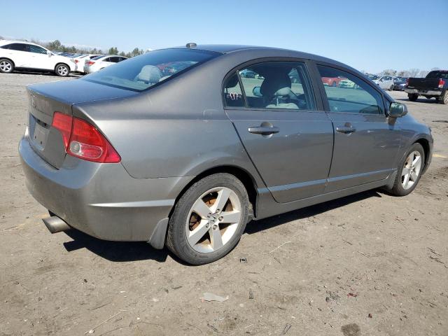 1HGFA16888L050781 - 2008 HONDA CIVIC EX GRAY photo 3