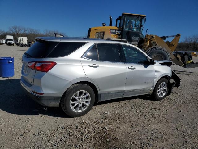 3GNAXJEV3JS570084 - 2018 CHEVROLET EQUINOX LT SILVER photo 3