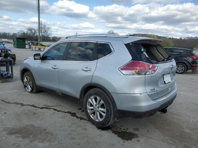 KNMAT2MT4FP580686 - 2015 NISSAN ROGUE S SILVER photo 2