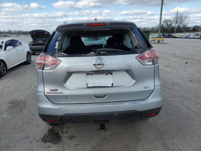 KNMAT2MT4FP580686 - 2015 NISSAN ROGUE S SILVER photo 6