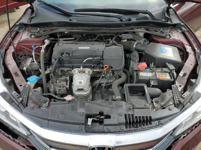 1HGCR2F57HA308307 - 2017 HONDA ACCORD SPORT BURGUNDY photo 11