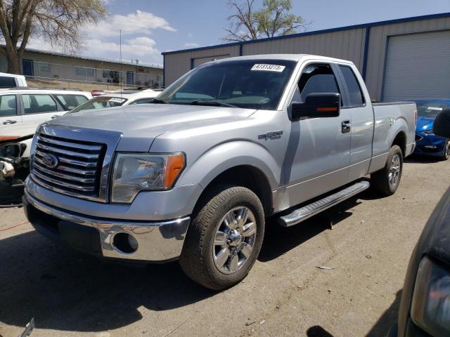 1FTEX1CM7BKE08573 - 2011 FORD F150 SUPER CAB SILVER photo 1