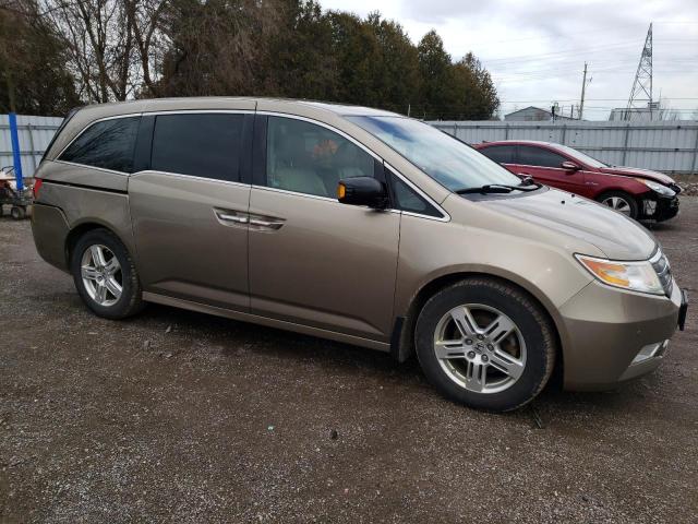 5FNRL5H96BB501414 - 2011 HONDA ODYSSEY TOURING BEIGE photo 4