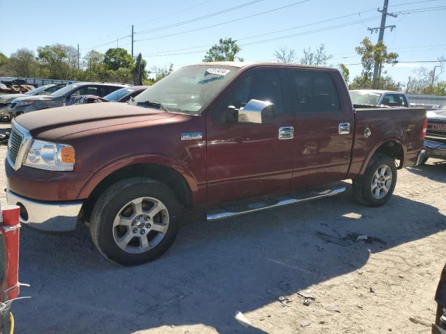 1FTPW14V86FB80603 - 2006 FORD F150 SUPERCREW BURGUNDY photo 1