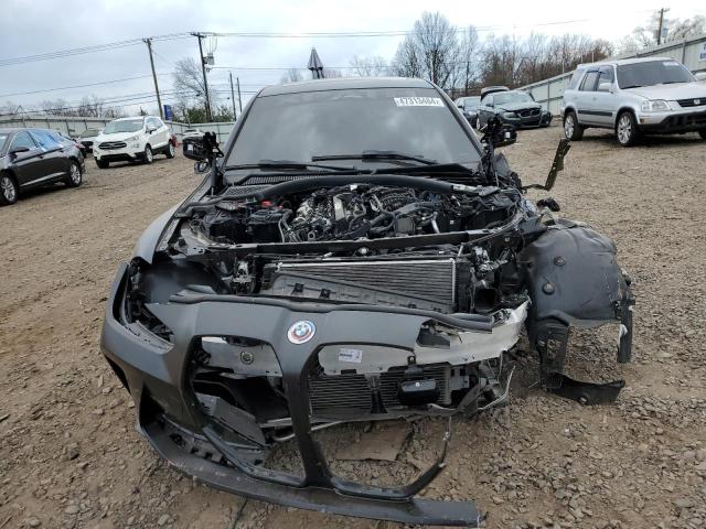 WBS43AY07NFN03704 - 2022 BMW M3 COMPETITION BLACK photo 5